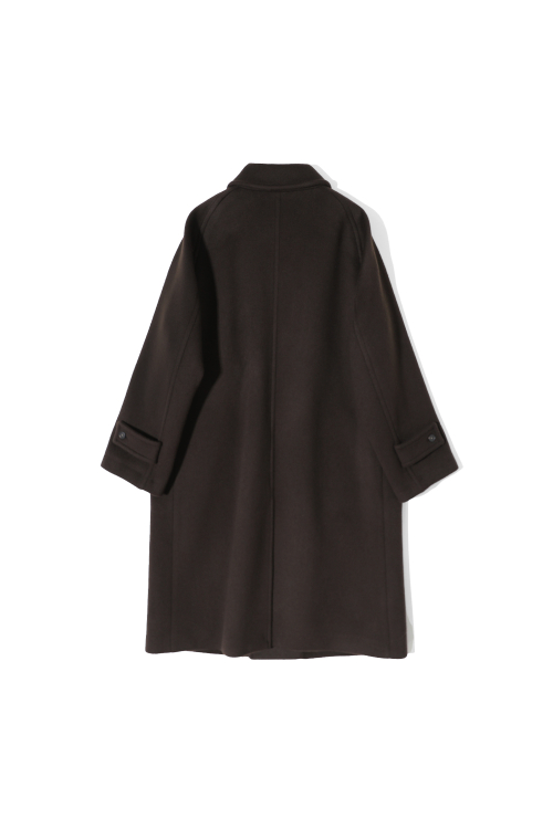 Winterport Wool Coat Dark Brown