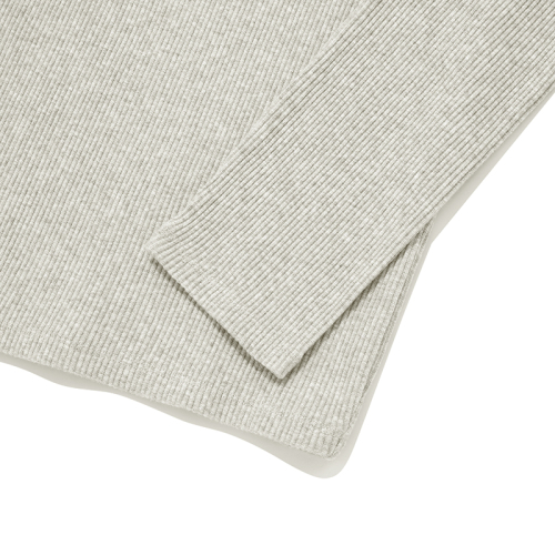 Light grey wool cashmere fabric