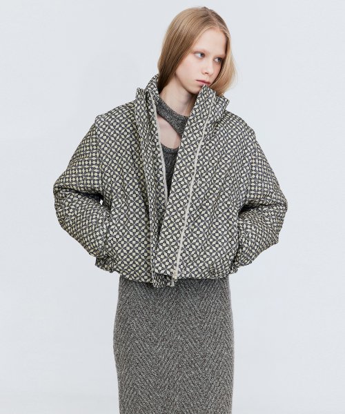 Двусторонний пуховик 2-Way Padding Jumper_Beige
