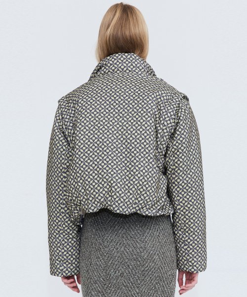 Двусторонний пуховик 2-Way Padding Jumper_Beige