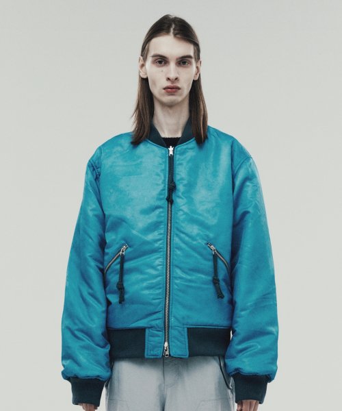 REVERSIBLE MA-1 BLUE (VH2DWUB903A)
