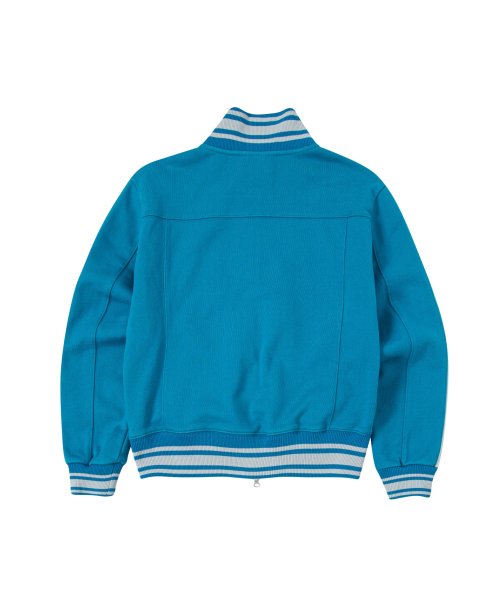 LIFE IS HARD FULL ZIP SWEATSHIRT BLUE (VH2DFUM482A)