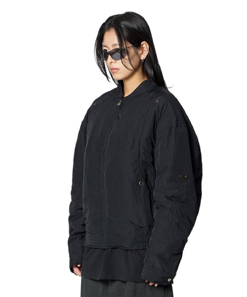 Reflective Hoodie Jacket (BLACK)