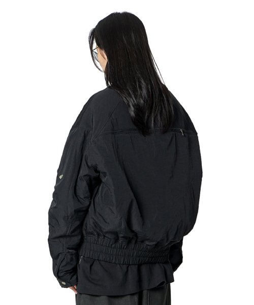 Reflective Hoodie Jacket (BLACK)