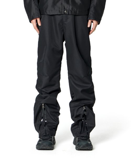 Zipper Biker Pants (BLACK)