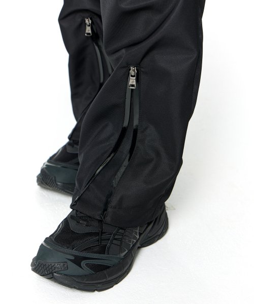 Zipper Biker Pants (BLACK)