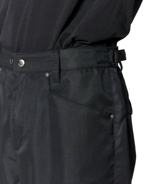 Zipper Biker Pants (BLACK)