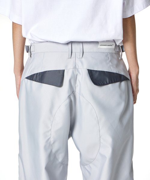 Mesh Combi Pants (GREY)