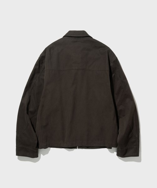 BRISSBANE MOSS WORKERS JACKET (DARK BROWN)