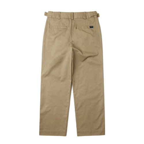 хлопок ONE TUCK TROUSERS - бежевый (P233MPT224)