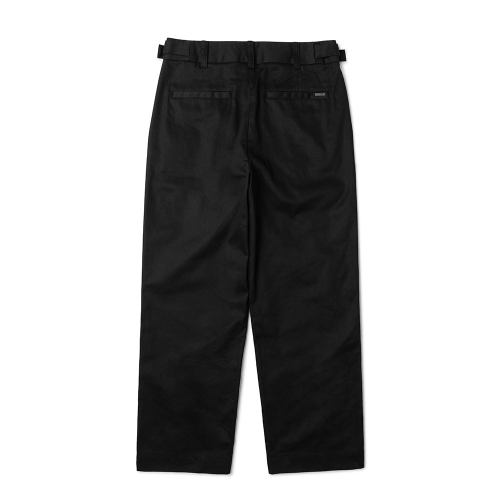 хлопок ONE TUCK TROUSERS - чёрный (P233MPT224)