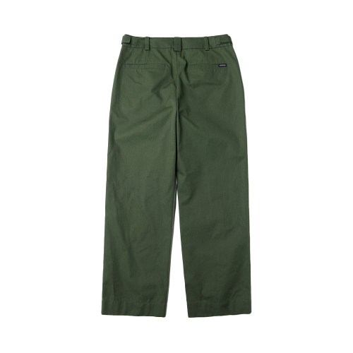 VENTILE ONE TUCK TROUSERS - оливковый (P233MPT221)