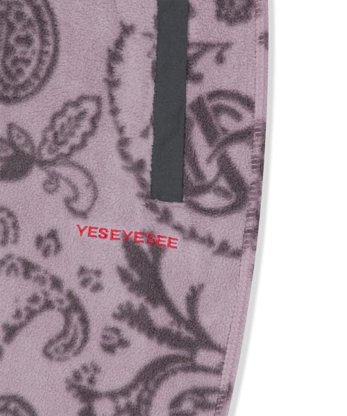 Paisley Polar Fleece брюки Lavender