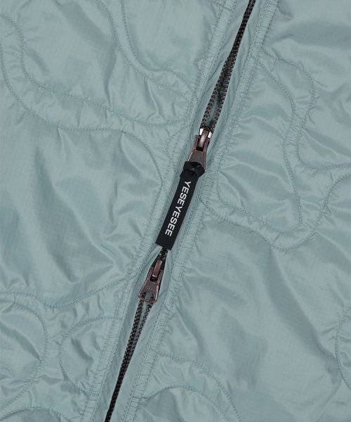 Quilted Camo Liner куртка Dusty синий