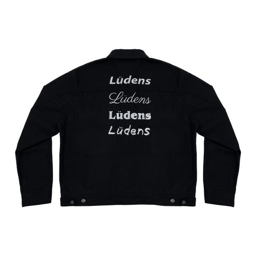 Ludens винтаж Trucker Jacket_Black