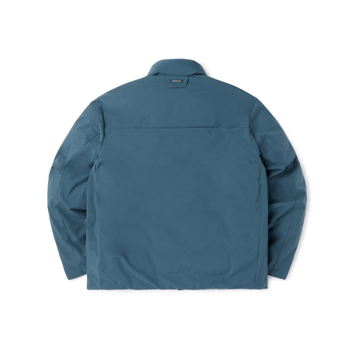 лёгкий HIGH NECK DOWN свитер - TEAL зелёный (P234MDW111)