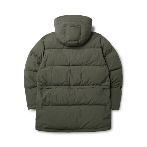 GOOSE DOWN DETACHABLE капюшон пуховик куртка - хаки (P234MDW222)