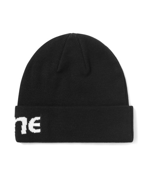 MUSINSA | thisisneverthat® SP-Logo Big Cuff Beanie Black