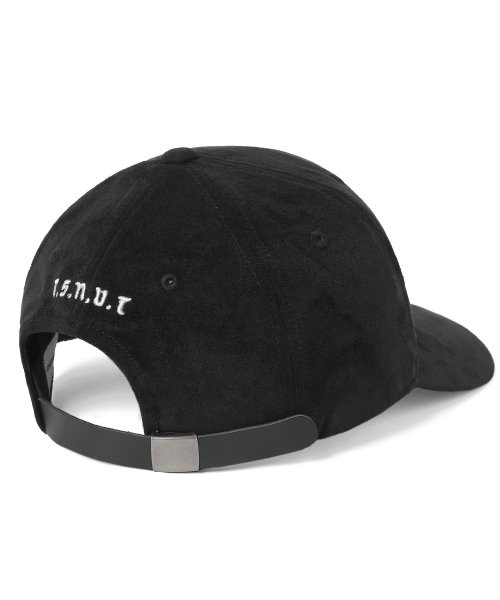 Black store cap suede