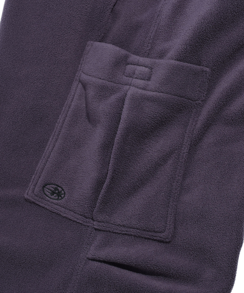 FLEECE PARACHUTE PANTS_PURPLE(NG2DFUPA11A)