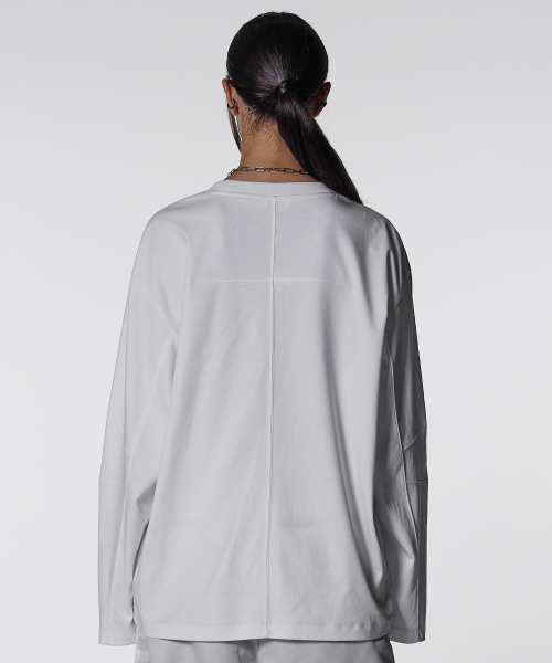 Biker Incision длинный рукав (Off-White)
