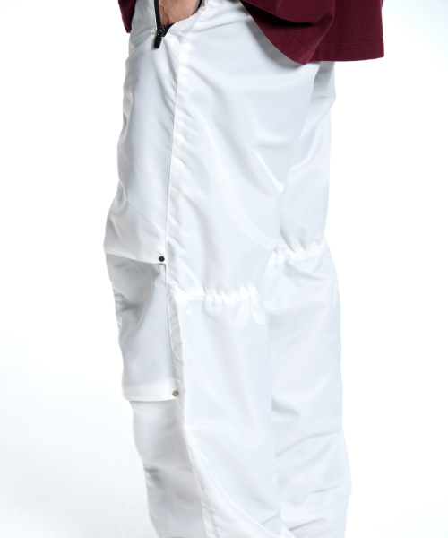 Shirring Trousers (White)