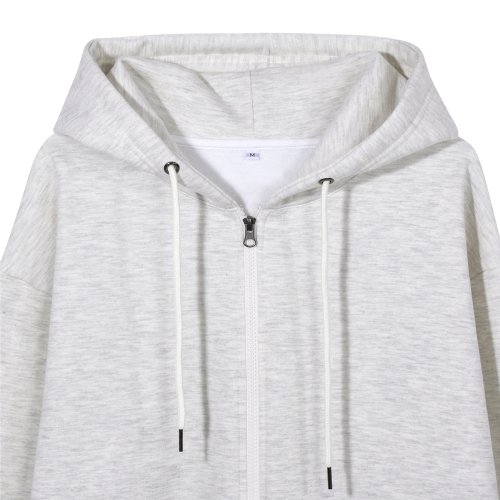 [UNISEX] Оверсайз худи на молнии с начесом