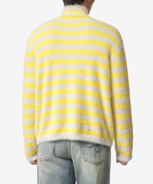 Хайнек топ с длинным рукавом Beige/Yellow MRTWMKNW019KNT0257780