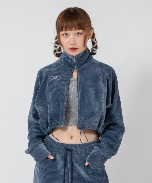 MARTIN VELVET на молнии JACKET_NAVY