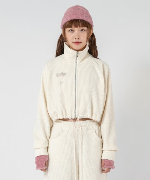 MARTIN VELVET на молнии JACKET_IVORY