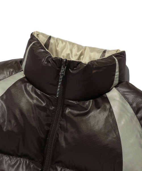 REVERSIBLE пуховик JACKET_BROWN(IK2DWMB901A)
