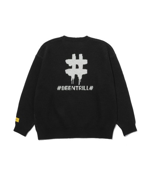 Оверсайз джемпер Drippy Artwork (Black)