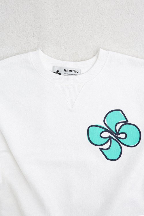 CORSAGE LOGO свитшот / белый