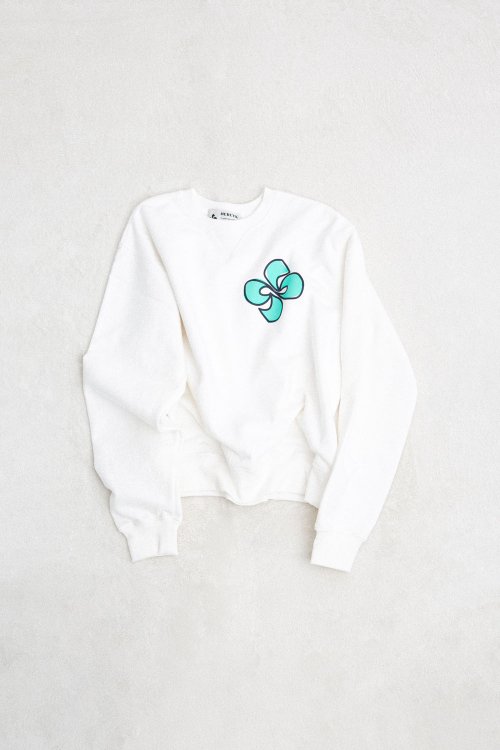 CORSAGE LOGO свитшот / белый