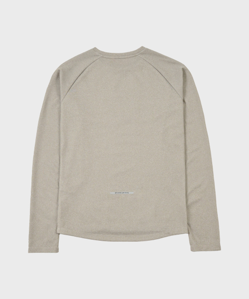 Женская ветрозащитная футболка с круглым вырезом KHAKI