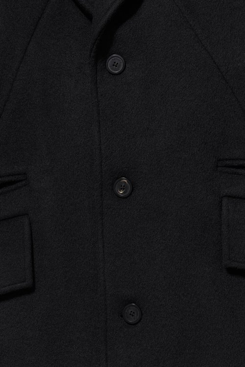 INCISION SINGLE COAT [BLACK]