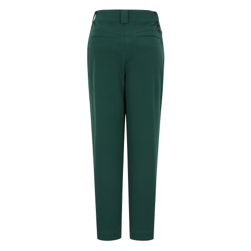 Pintuck Tapered Pants D/Khaki