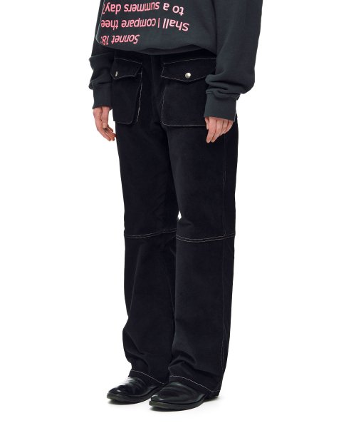 HERETIC CARGO PANTS / black