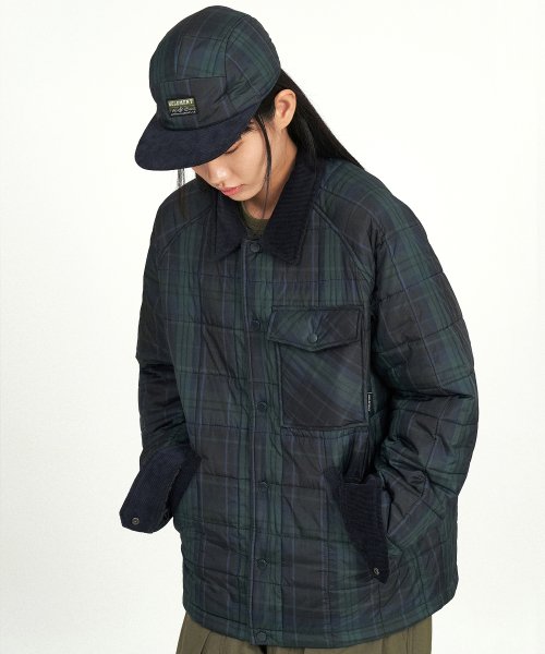 Check Padding Jacket