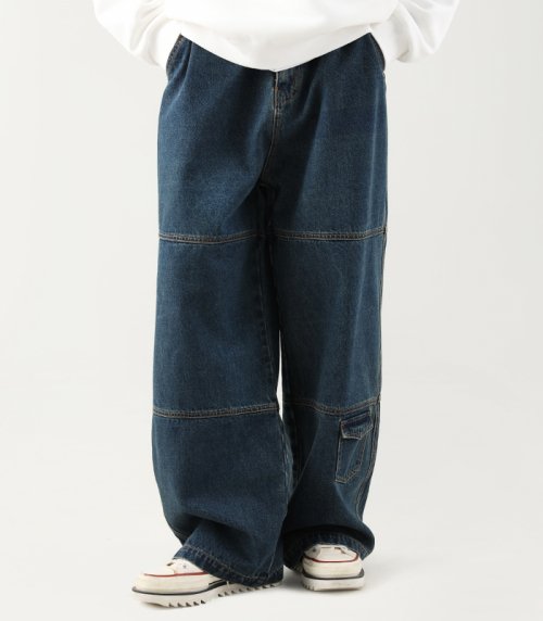 AVANDRESS] ☆男女共用☆Stitch Pocket Denim Pants - 2COL