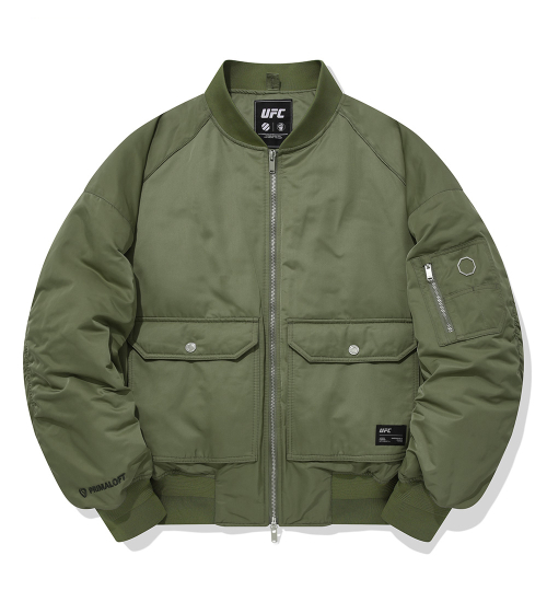 UFC Overfit MA-1 Jacket Khaki U1PJU3103KH