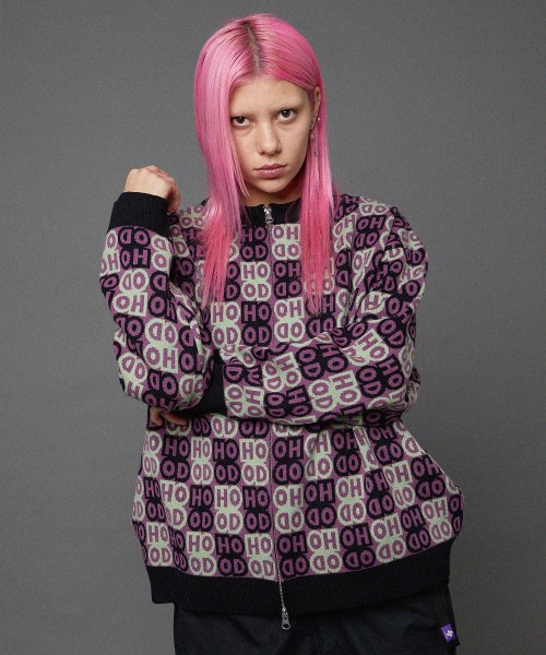 HD Logo Knit Cardigan