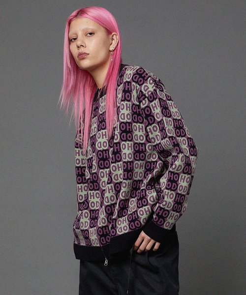 HD Logo Knit Cardigan