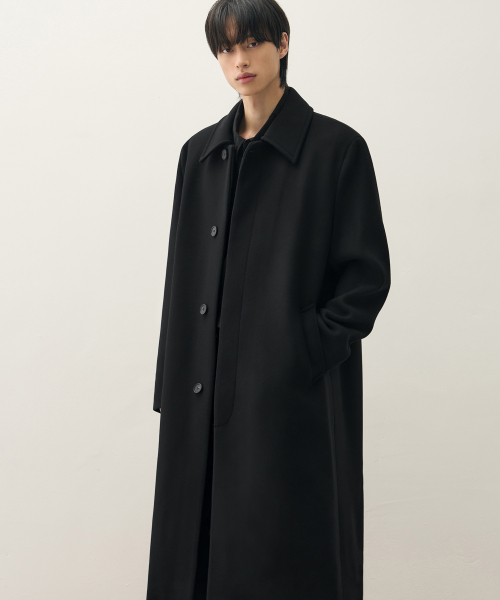 Wool Coat [BLACK]