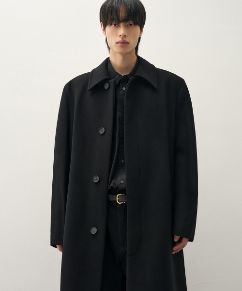 Wool Coat [BLACK]