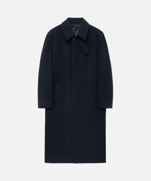 Wool Coat [NAVY]