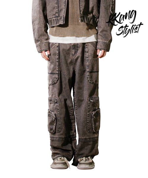 Baggy Cargo Pants -  UK