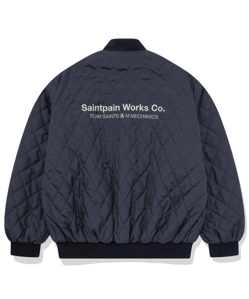 SP Quilting Jacket-Navy