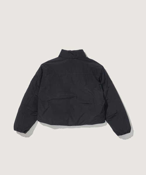 High-neck Padding Jacket Black