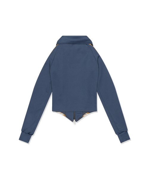 Спортивный худи на двухсторонней молнии Light Blue